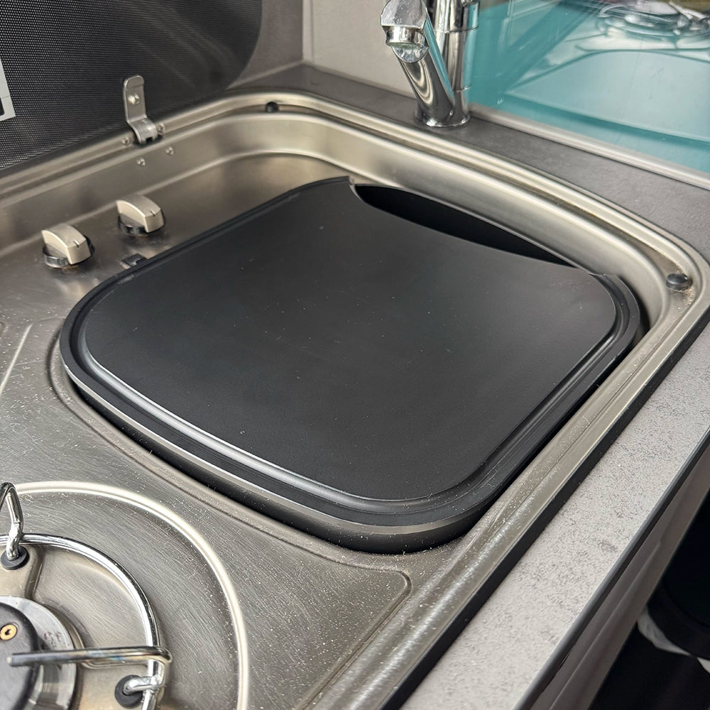 Spüleinsatz mit Schneidebrett und Abtropffläche für Dometic HSG2445