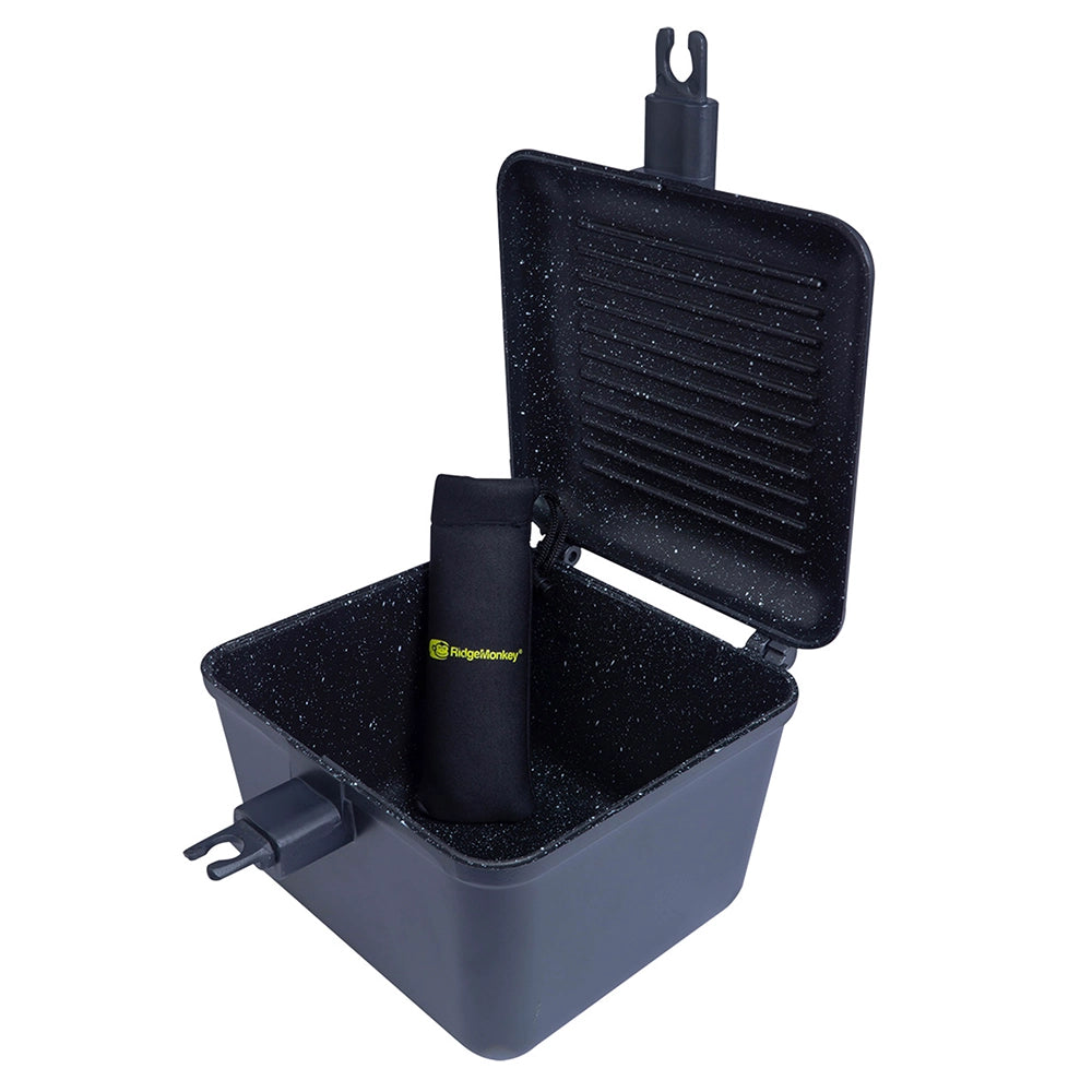 RidgeMonkey Connect Deep Pan & Griddle XL Granite Edition