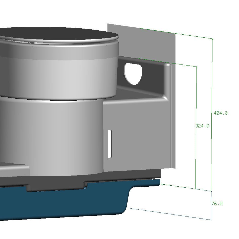 Perfect Van Trenntoilette Bank Blendenhöhe