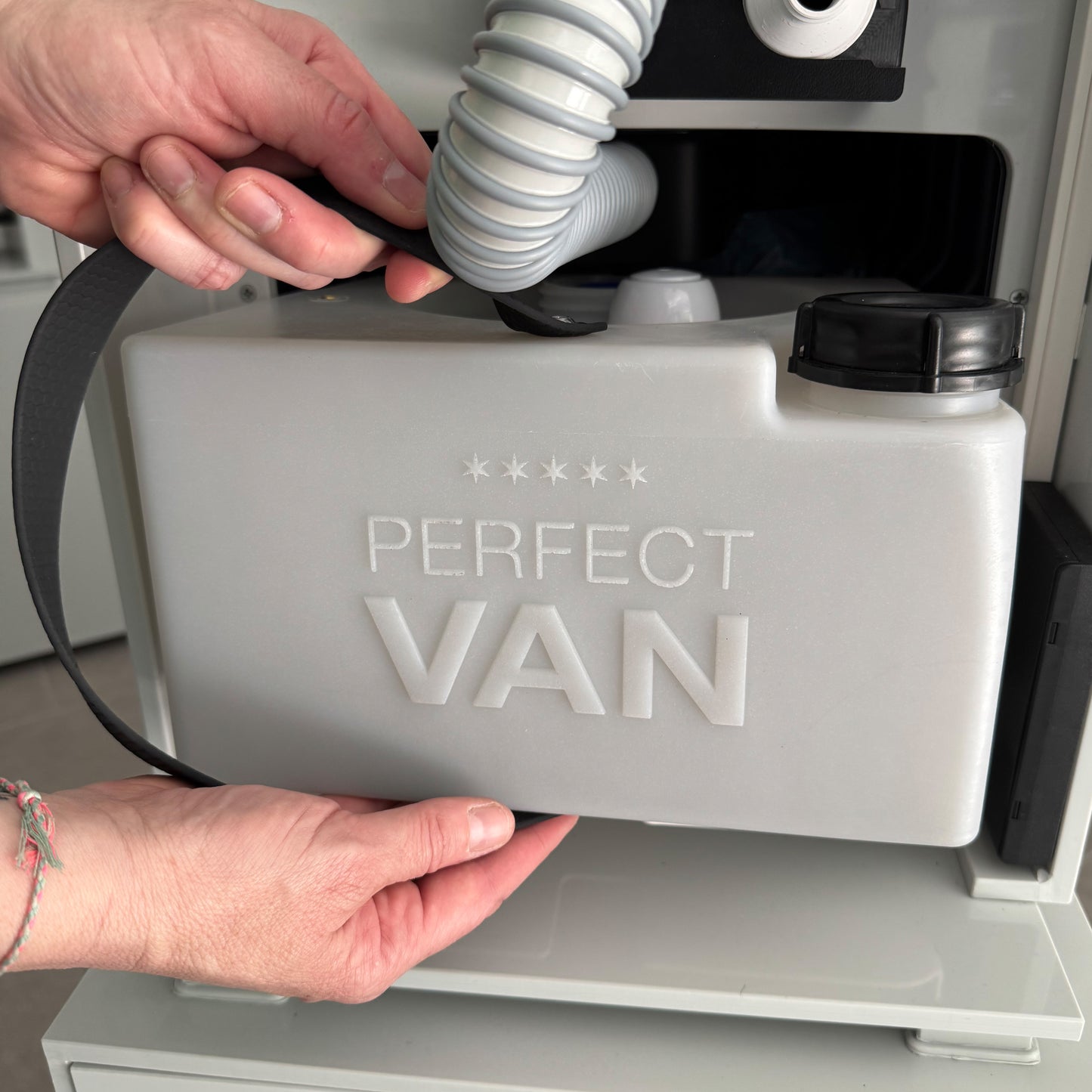 Trenntoilette Perfect TTT Black