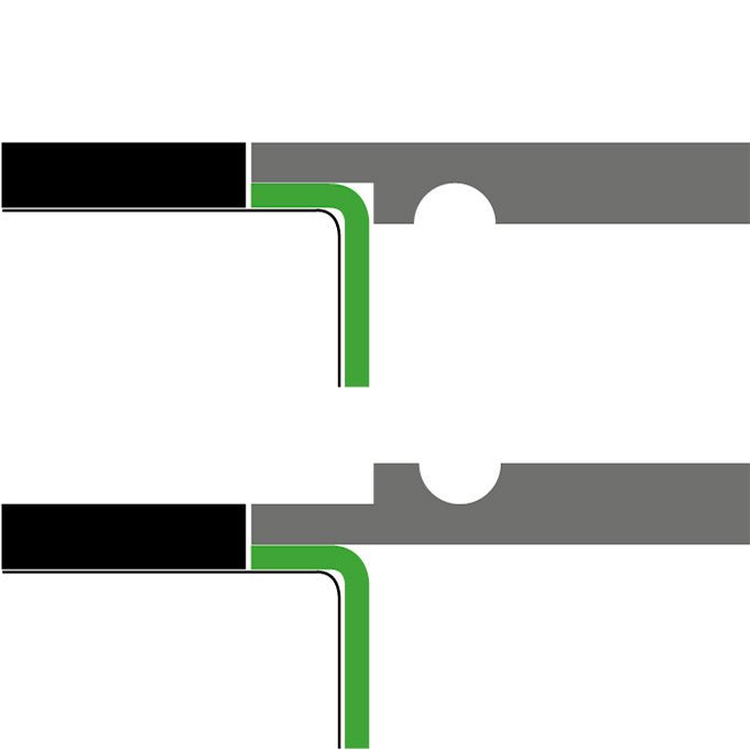 Perfect Van Spüleinsatz für Knaus Saftrinne im Detail