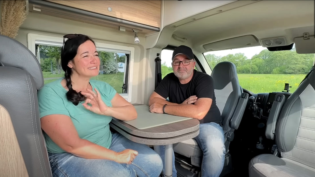 Auch Sandra und Jens von ilikereisen sind jetzt mit der TTT von Perfect Van unterwegs.