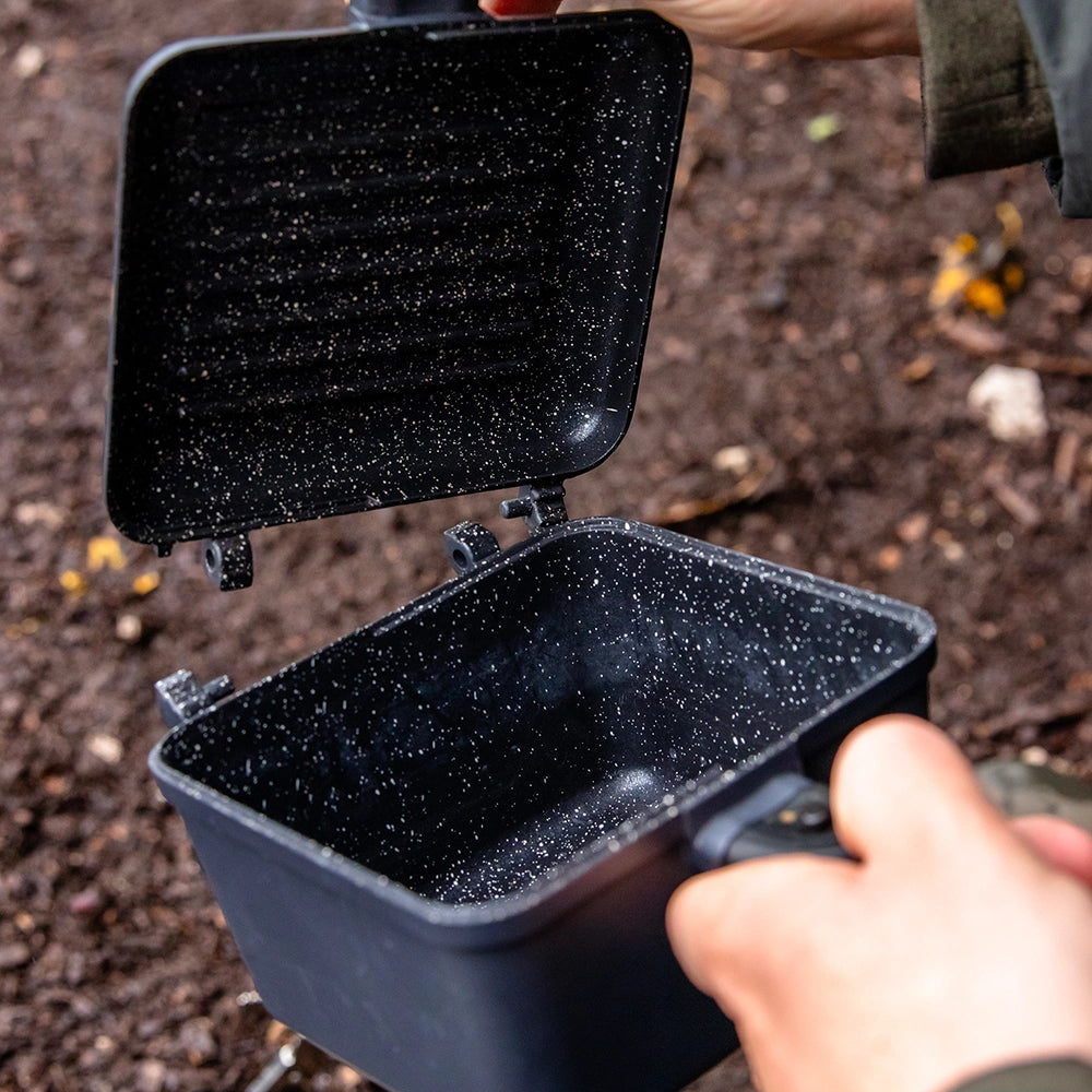 RidgeMonkey Connect Deep Pan & Griddle Granite Edition
