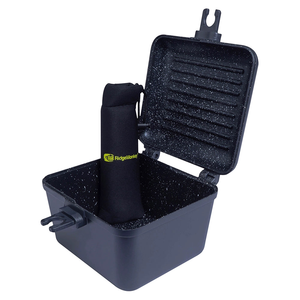 RidgeMonkey Connect Deep Pan & Griddle Granite Edition