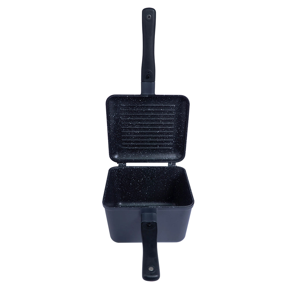 RidgeMonkey Connect Deep Pan & Griddle XL Granite Edition