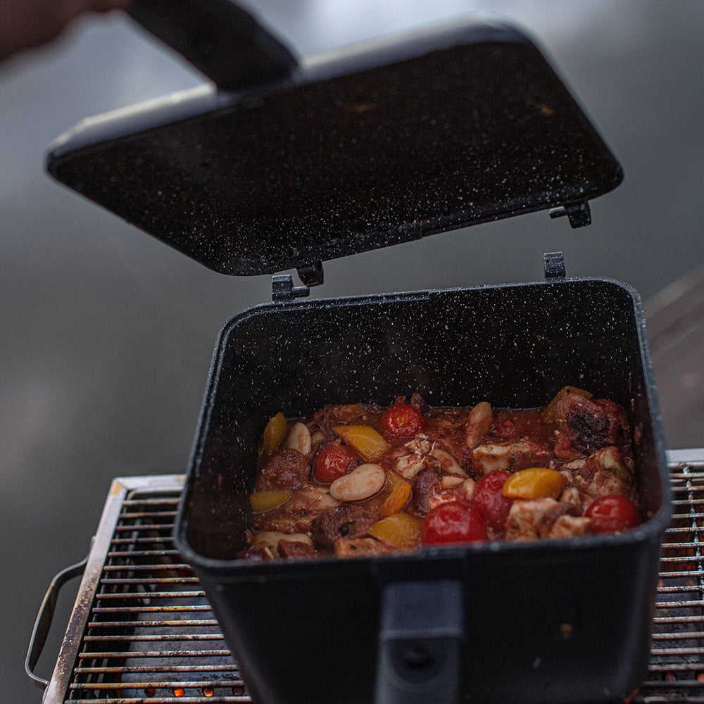 RidgeMonkey Connect Deep Pan & Griddle XL Granite Edition