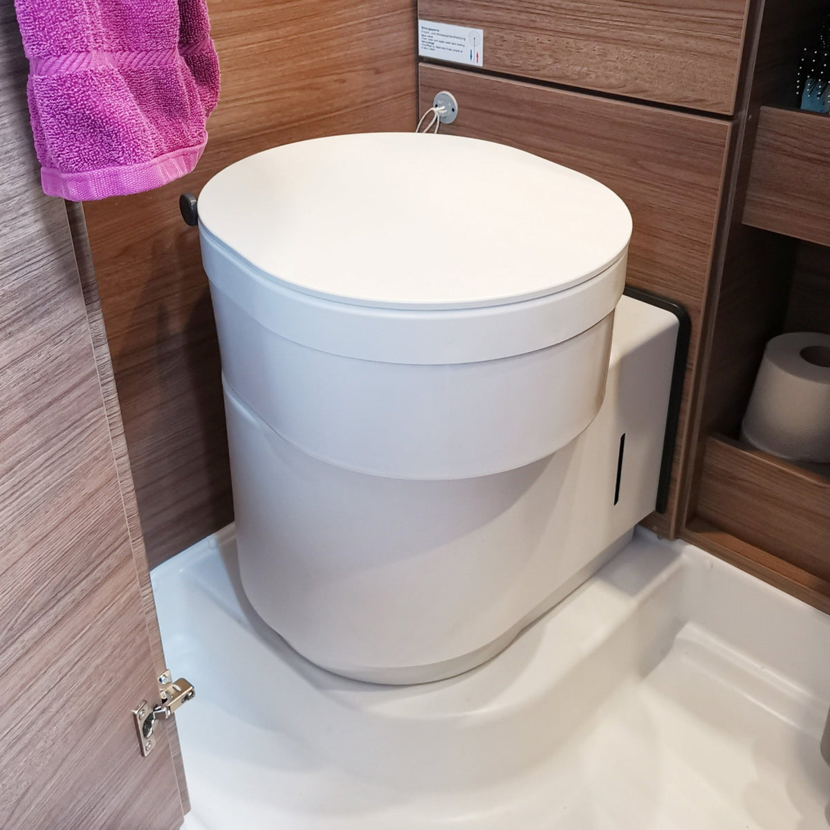 Perfect Van One Trenntoilette Trockentrenntoilette weiß