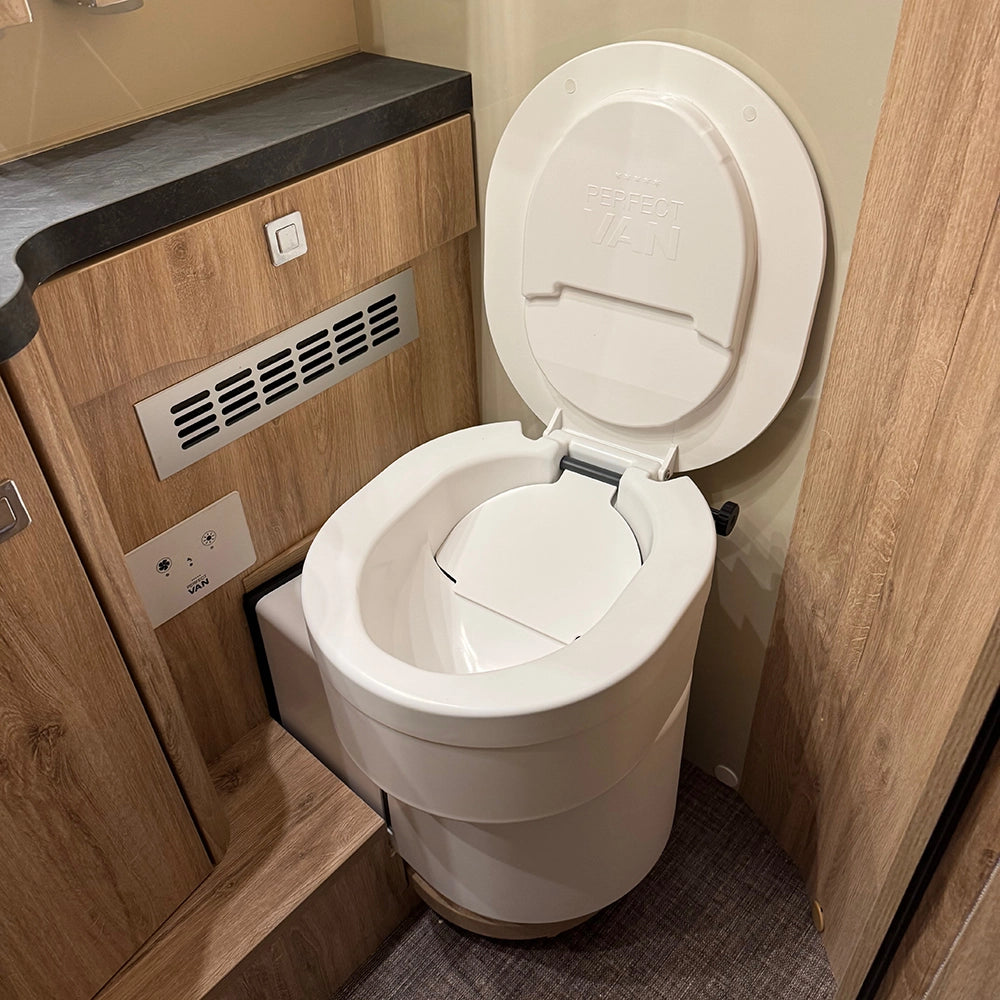Perfect Van One Trenntoilette Trockentrenntoilette weiß
