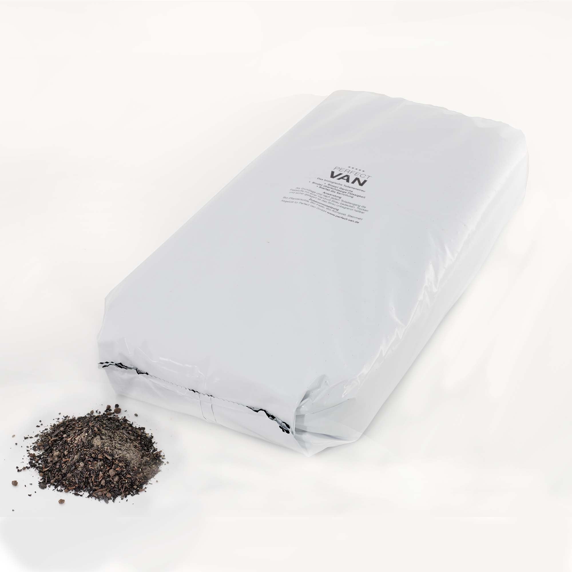 Perfect Van Streu für Trenntoilette Aktivkohlestreu für Trockentrenntoilette