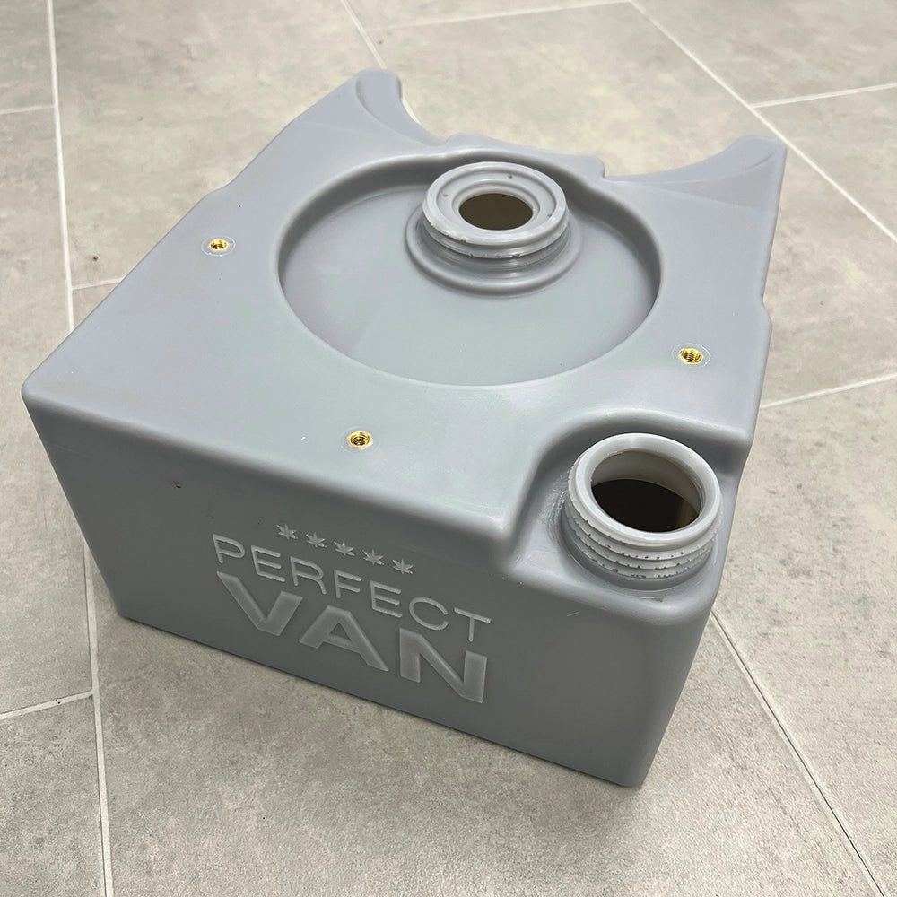 Perfect Van Urintank 2025 in dunkelgrau für Trenntoiletten